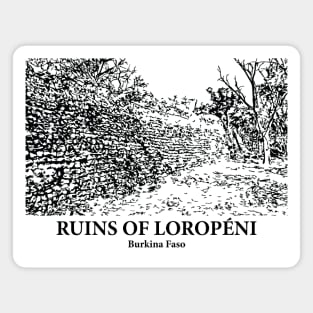 Ruins of Loropéni - Burkina Faso Magnet